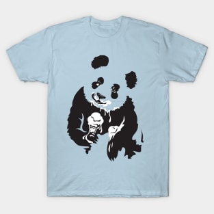 Pandas Like Ice cream too. T-Shirt